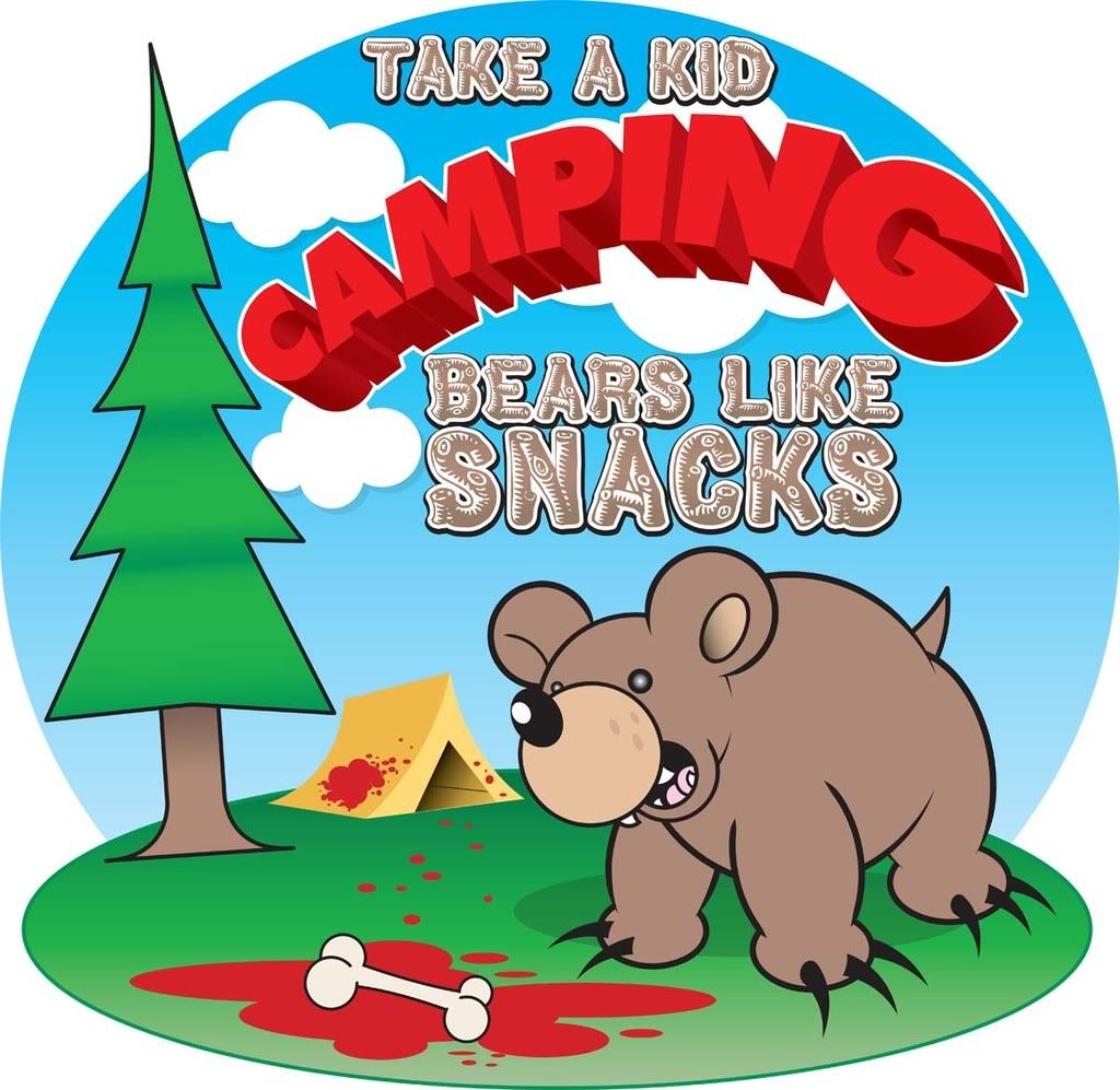 Camping Bear