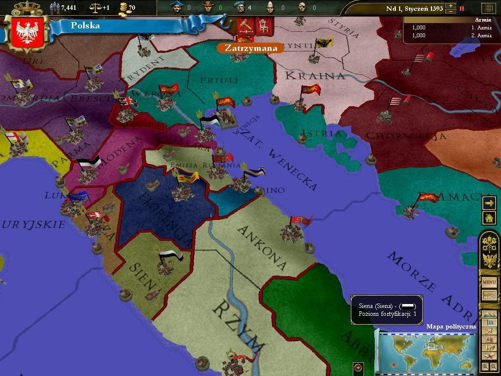 Europa Universalis 3 Complete Patch ITALY