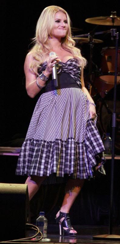 Jessica Simpson performed at the Niagara Fallsview Casino ResortÂ last month 
