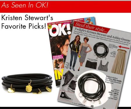 Kristin Stewart's Jelly Bracelets. Posted by kim on July 29, 2009