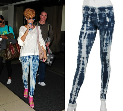 rihanna in jeans. Rihanna in Charley 5.0 Tie Dye