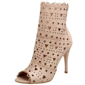 abigail peep toe bootie