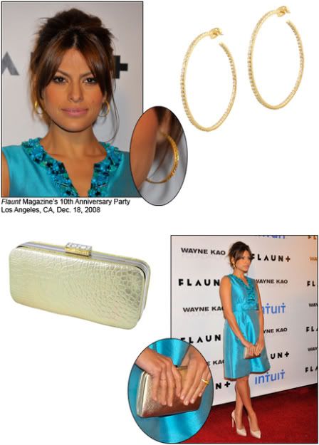 Eva Mendes at Flaunt Magazine's 10th Anniversary Party