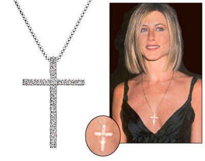 Jennifer Aniston's Cross Necklace - Steal The Style