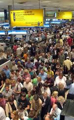 Heathrow Security queue