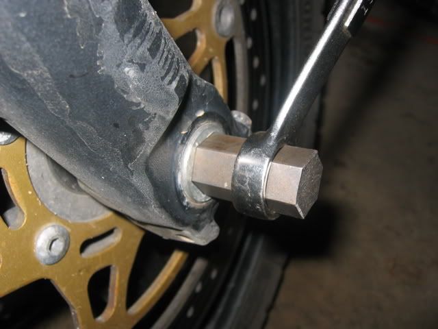 V-Strom Front Axle Tool