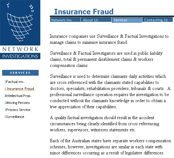 Insurance Fraud