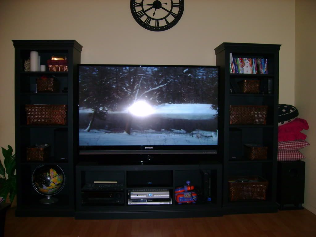 Speaker behind TV for Center AVS Forum