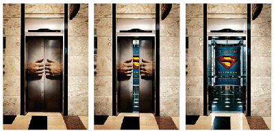 Elevator Ad: Superman The Movie