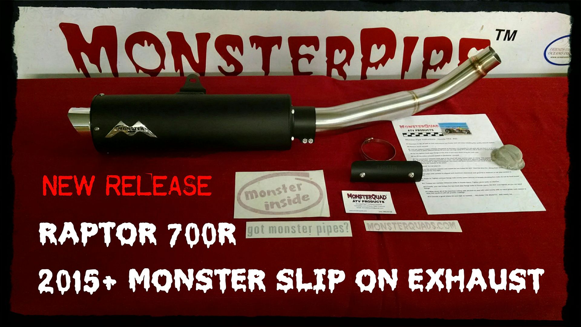 2015 Raptor 700 Exhaust Options Raptor Forum