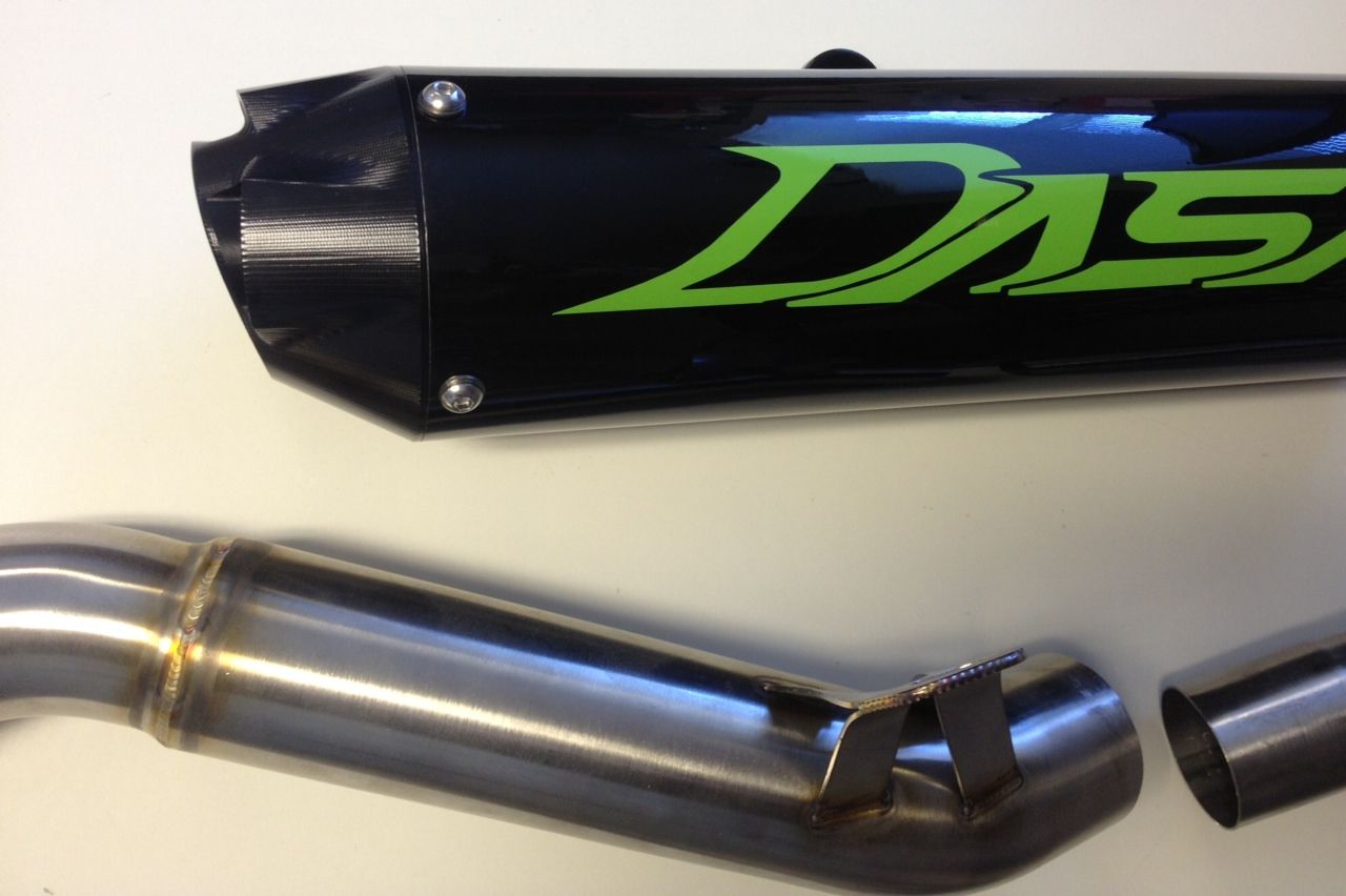 Dasa with Black end caps pics KFX 450 HQ Forum