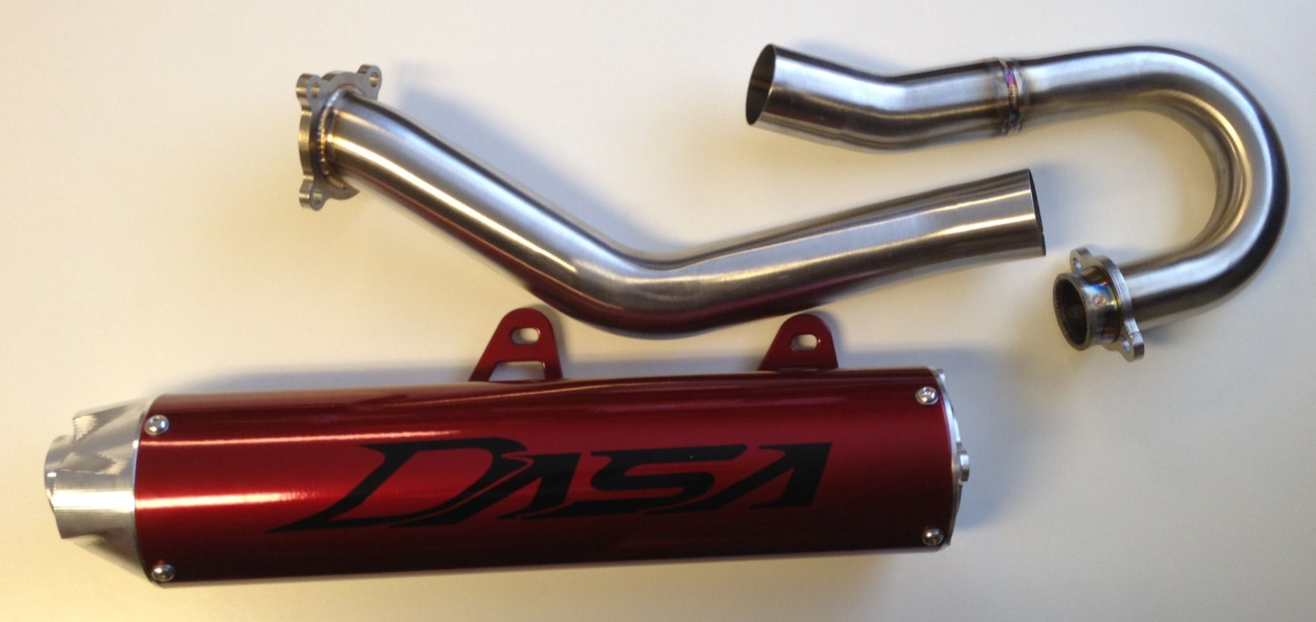 Custom Dasa Colored Pipes exclusively through TQS! Pics KFX 450 HQ Forum