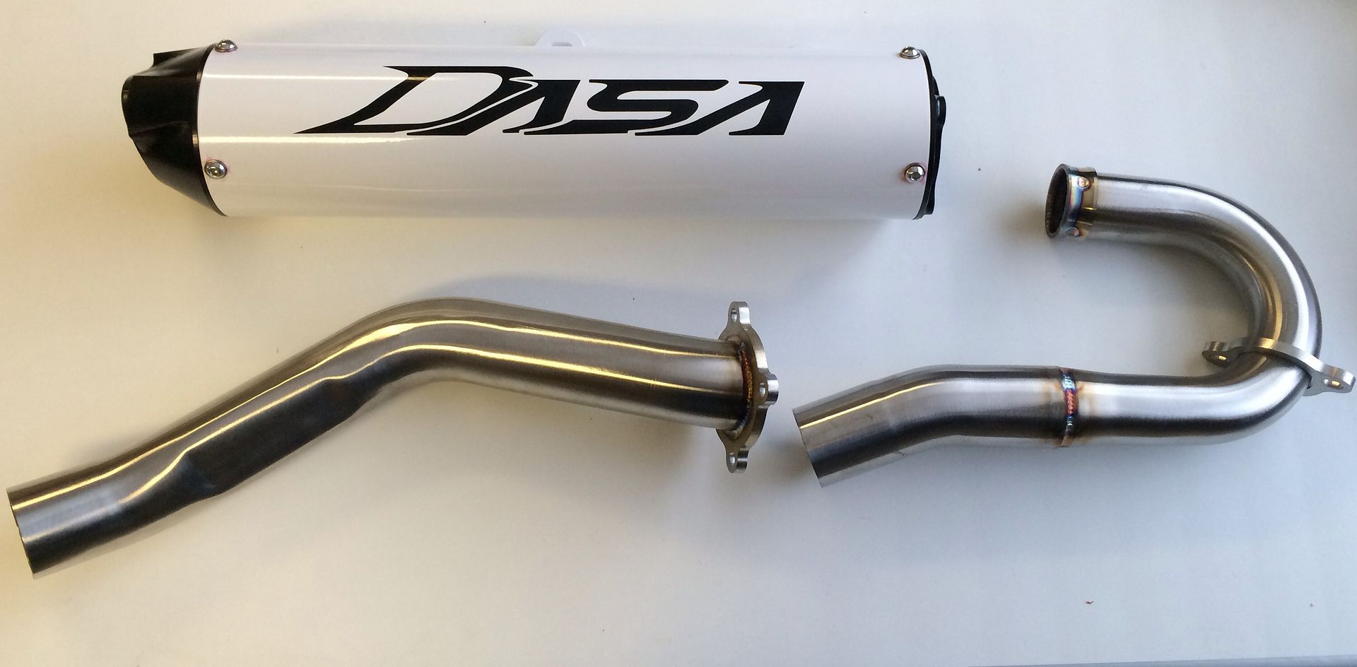 Another new Dasa Custom color exhaust WHITE/BLACK Yamaha YFZ450 Forum
