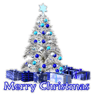 Blue Xmas tree Pictures, Images and Photos