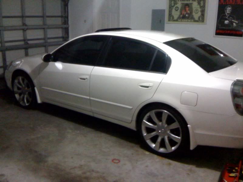 2005 Nissan altima with 20 inch rims #6
