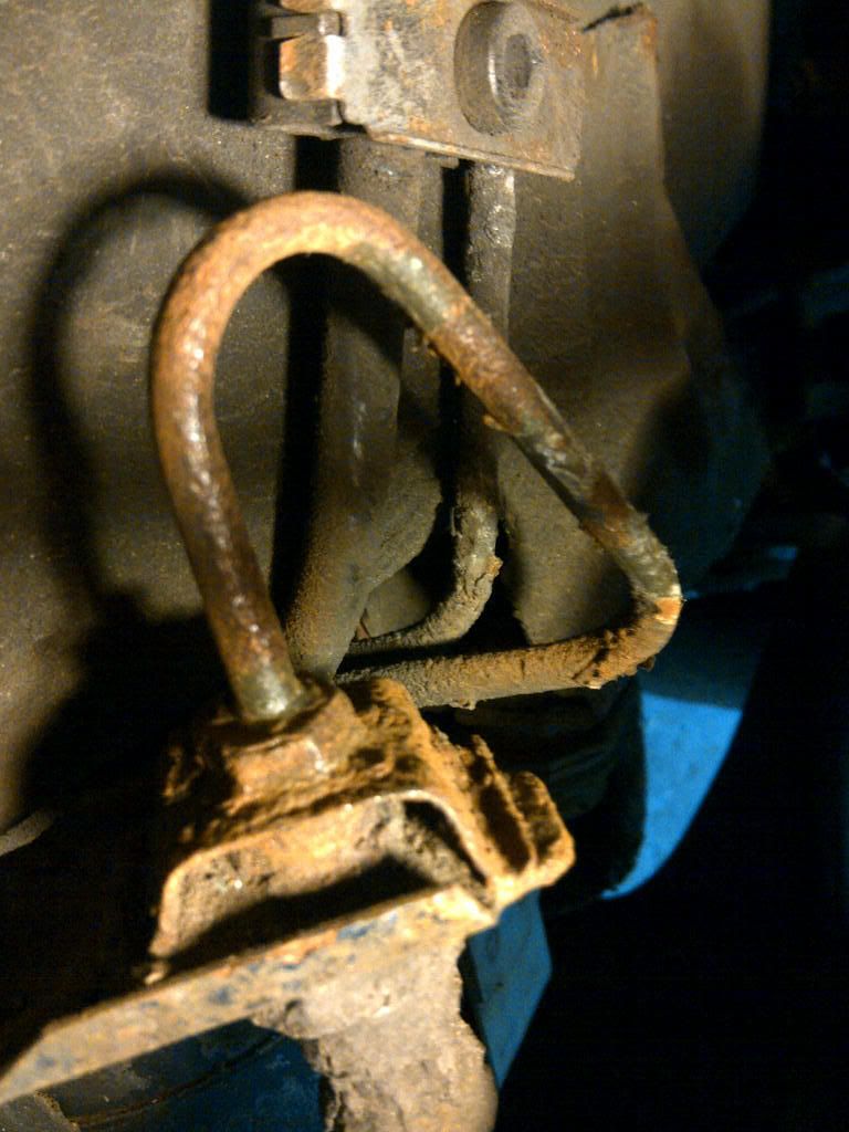 Bmw corroded brake pipes #7