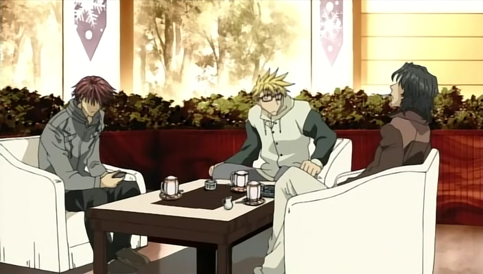 REAL men go out for tea before the ass kicking begins. REAL men go out for tea before the ass kicking begins.