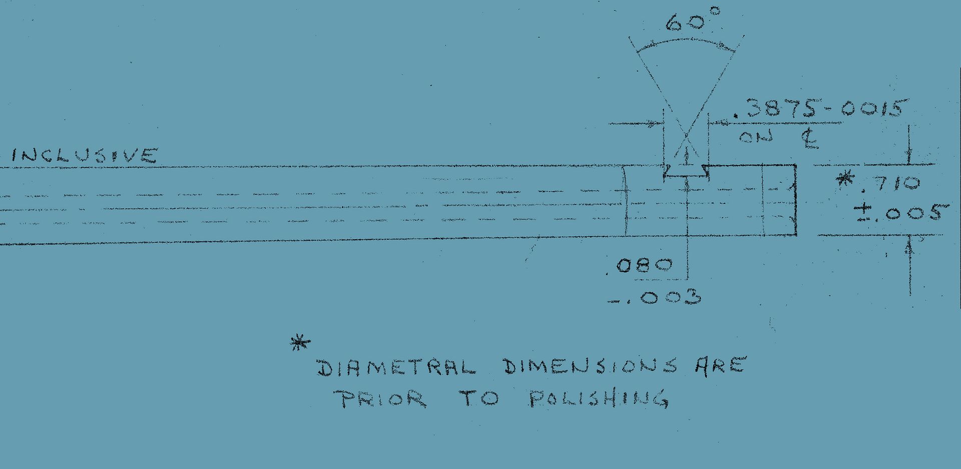 WInchester Barrel Drawing