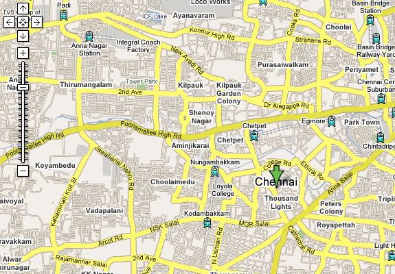 KhelGaon Marg, New Delhi in Google Map