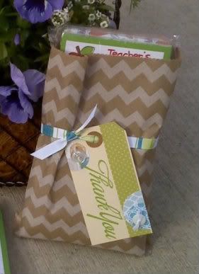 Gift bag for teacher