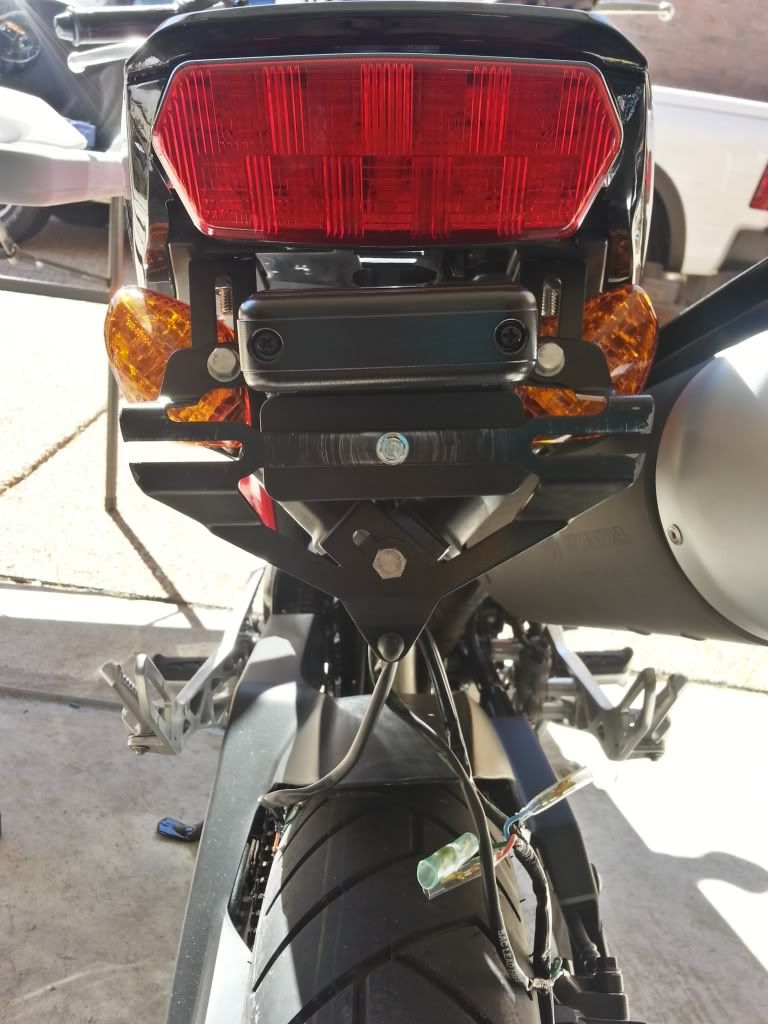 First mod, Free rear fender delete/evil eye rear blinkers Honda Grom