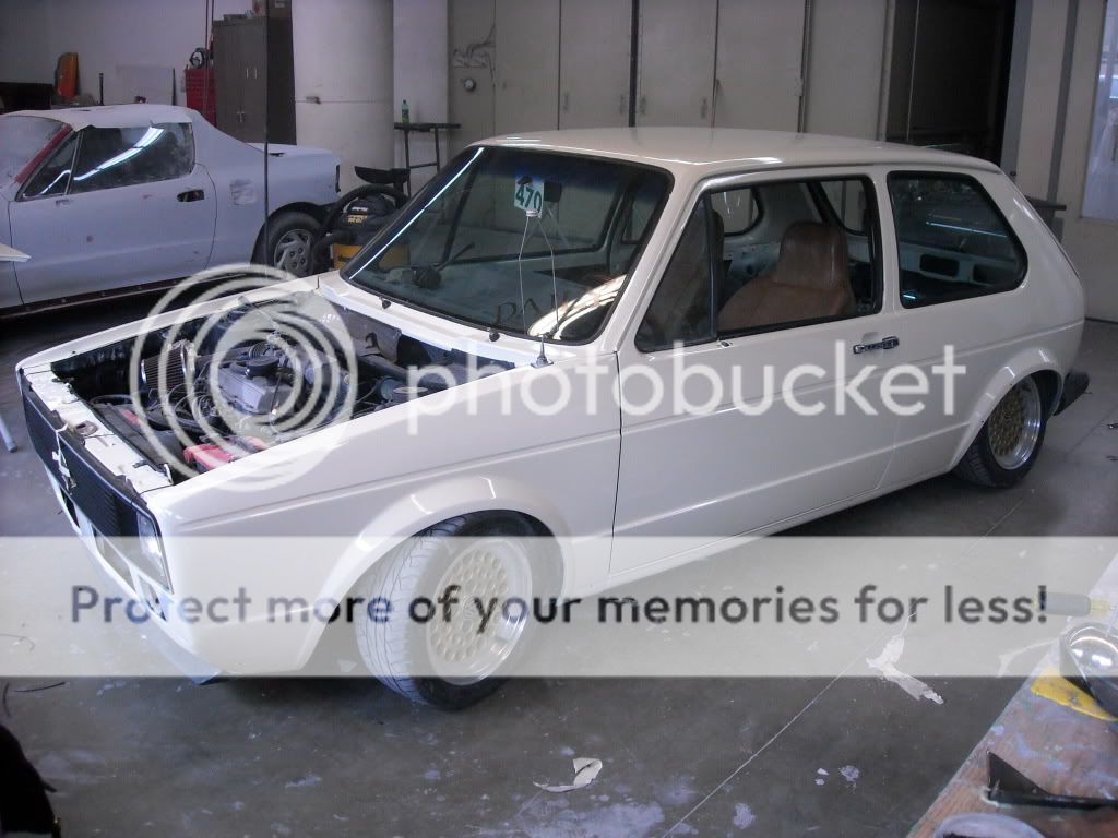 my mk1 rabbit on air | VW Vortex - Volkswagen Forum