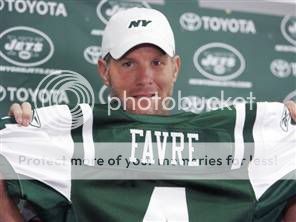 Favre to Jets