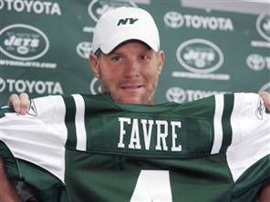 Favre to Jets