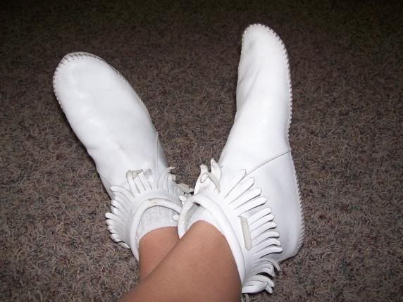 Kim's White Moccasin