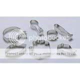 Sports Cookie Cutters - Set of 7