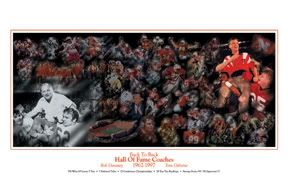 Hall of Fame Coaches Print, $18.95