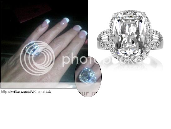 Kim Zolciak's Fake Engagement Ring Photo