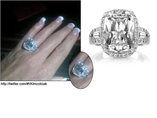 Kim Zolciak's Fake Engagement Ring Photo