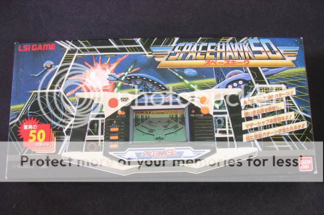 Vintage 80s Bandai SpaceHawk 50 LSI Game & Watch Anime  