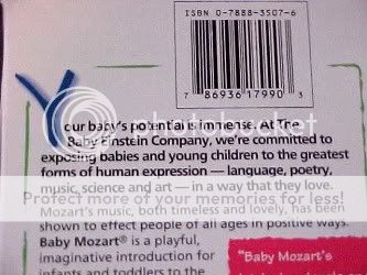 Baby Mozart (VHS, 2002) 786936179903  