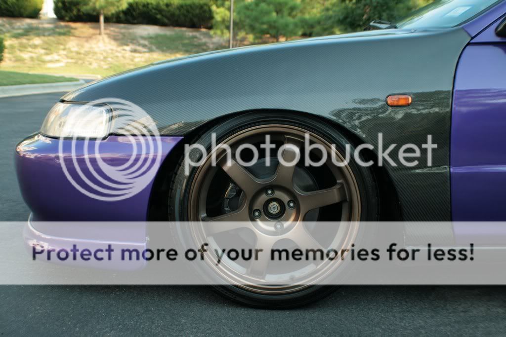 FT JDM dc2 Carbon Fiber FENDERS and HOOD for OEM METAL ***PICS