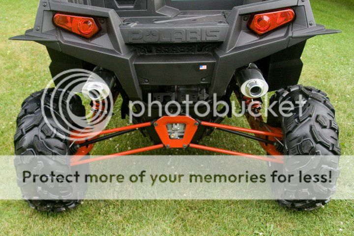 RZR XP 900 Polaris Barker Dual Exhaust BLACK + EFI BOX  