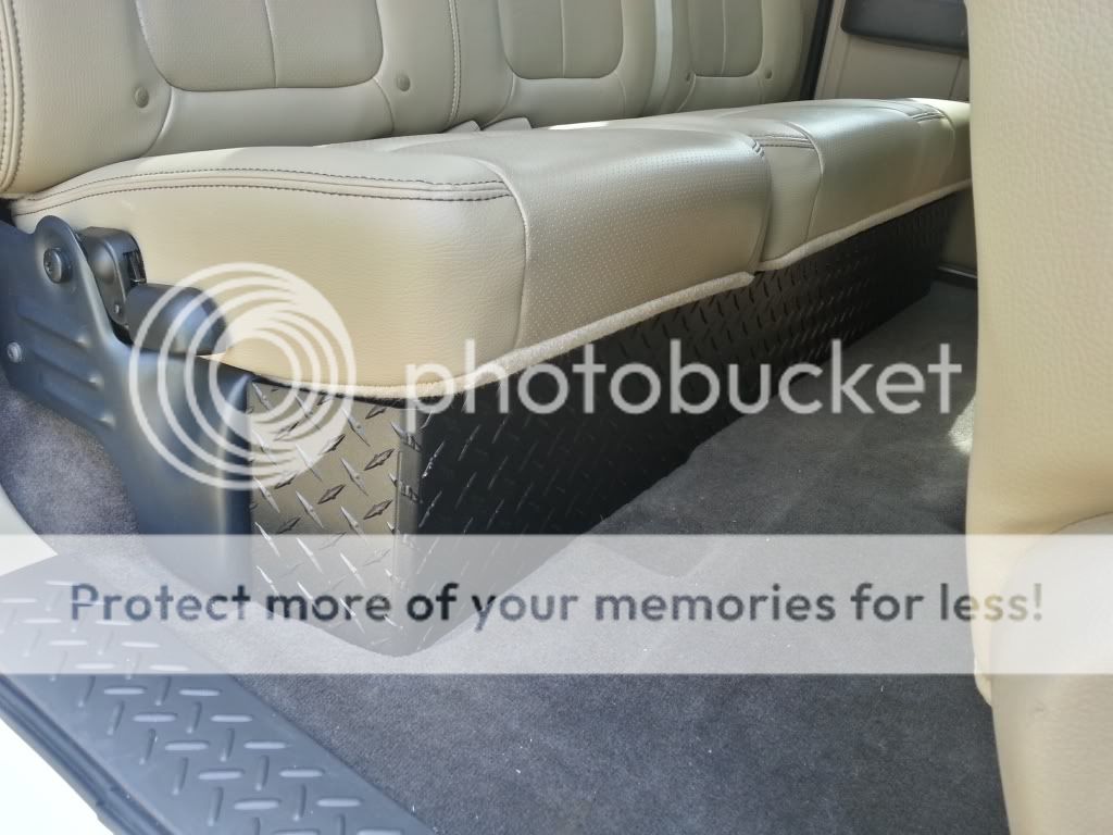 2010 Ford f150 under seat storage #4